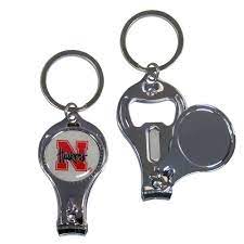 NCAA Nebraska Cornhuskers 3 in 1 Keychain