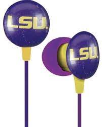 NCAA LSU Tigers iHip Earphones- SALE
