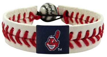 MLB Cleveland Indians Baseball Bracelet