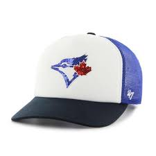 MLB Toronto Blue Jays 47 Brand Women's Captain Glimmer Snapback