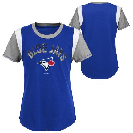Majestic MLB Youth Toronto Blue Jays Star Wars Main Character T-Shirt, Black - Large (14-16)
