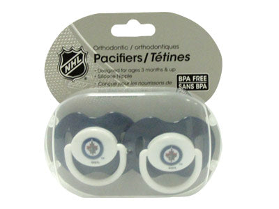 NHL Winnipeg Jets Pacifiers- 2 pack