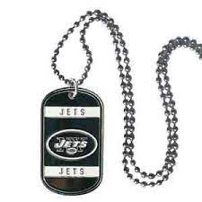 NFL New York Jets Dog Tag Necklace
