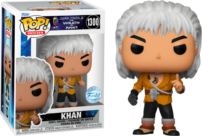 Funko POP Khan #1300 Star Trek II - The Wrath of Khan Special Edition