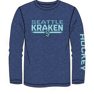 NHL Seattle Kraken Fanatics Sweep Long Sleeve Tee