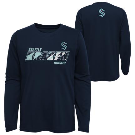 NHL Seattle Kraken Youth L/S Rink Reimagined Ultra Tee