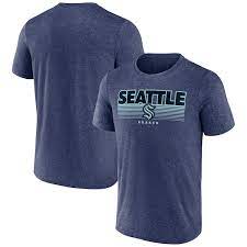 NHL Seattle Kraken Mens Fanatics Prodigy Performance Tee