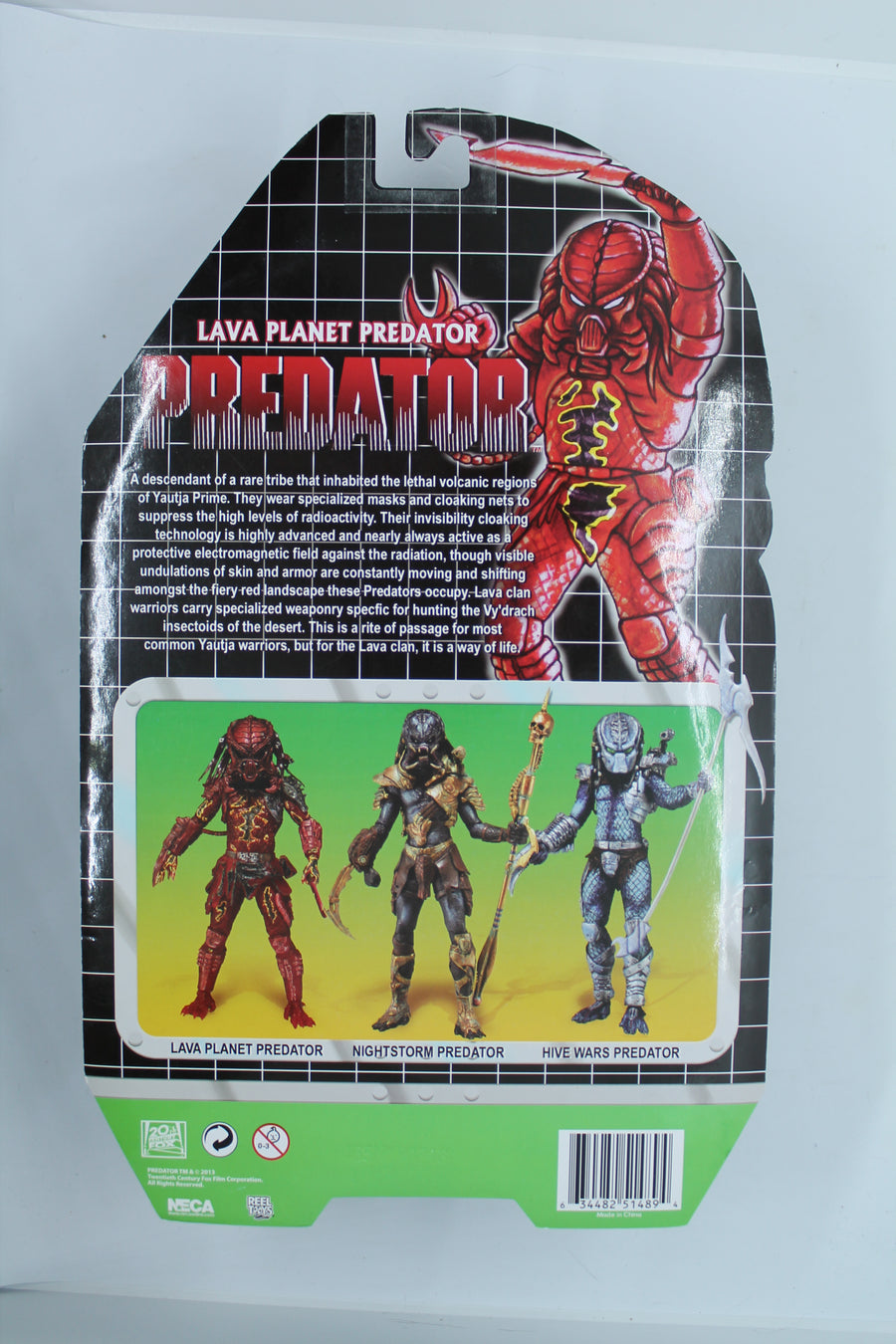 NECA Lava Planet Predator - The Ultimate Alien Hunter...Predator 7" Action Figure