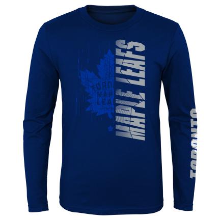 NHL Toronto Maple Leafs Youth "Bonus Time" Long Sleeve Tee