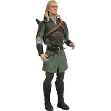 Lord of the Rings Legolas Deluxe Action Figure with Sauron Parts