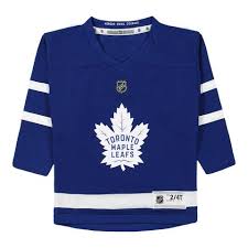 NHL Toronto Maple Leafs Kids 4-7 Outerstuff Marner Replica Jersey