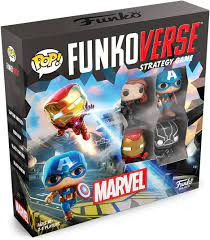 POP Funkoverse Marvel  (4 pack) -Strategy Game