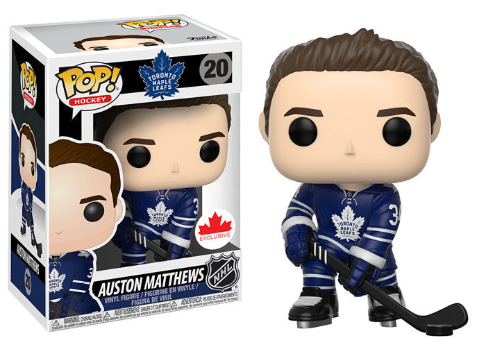 Funko Pop Auston Matthews #20 Toronto Maple Leafs (Canadian Exclusive)-Home Jersey