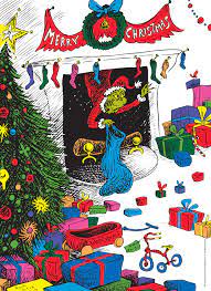 Dr. Seuss Merry Grinchmas 1000 piece puzzle - The Grinch