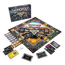 Monster Jam Monopoly Collector Board Game