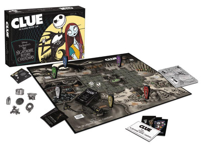 Nightmare Before Christmas NBX  Clue Board Game - Collectors Edition