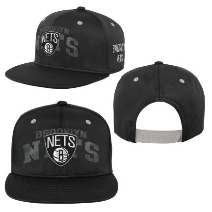 NBA Brooklyn Nets Youth Collegiate Arch Snapback Hat