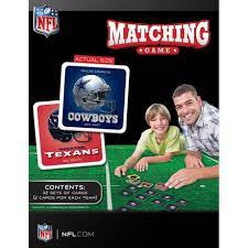 NFL Matching Game by Masterpieces