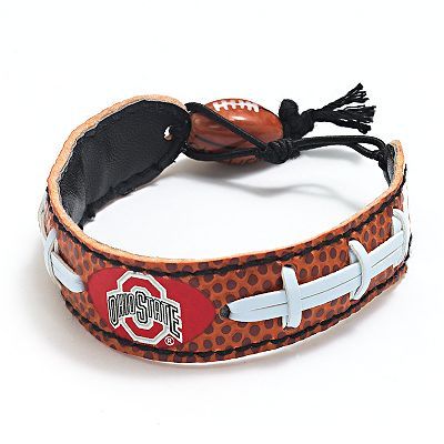 NCAA Ohio State Buckeyes Football Bracelet