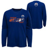 NHL Edmonton Oilers Youth L/S Rink Reimagined Ultra Tee