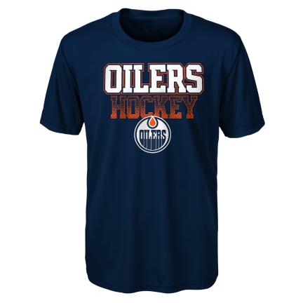 NHL Edmonton Oilers Youth Dri-Tek Tee