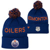 NHL Edmonton Oilers Youth Fanatics Authentic Pro Toque