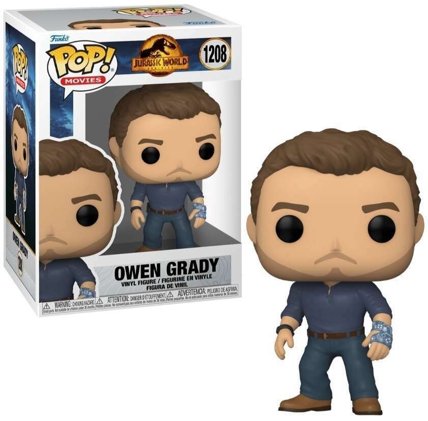 Funko POP Owen Grady #1208 -Jurassic World Dominion