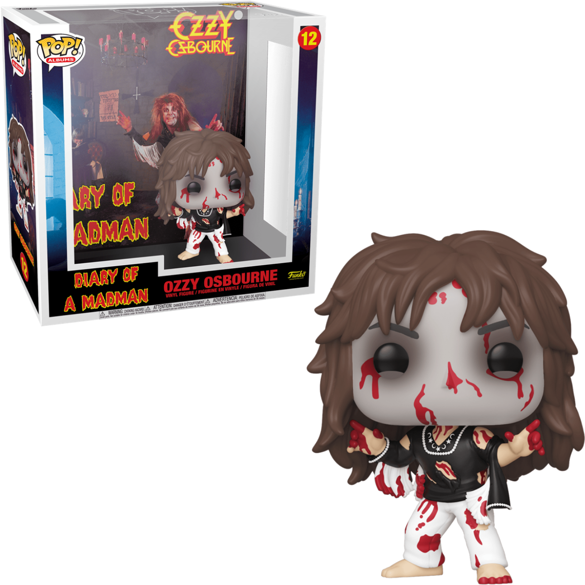 Funko POP Rocks Album Cover Ozzy Osbourne Diary of a Madman #12
