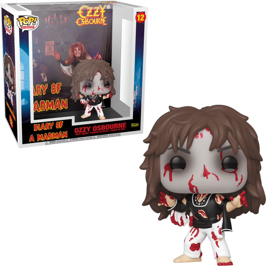 Funko POP Rocks Album Cover Ozzy Osbourne Diary of a Madman #12