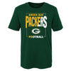 NFL Green Bay Packers Kids Coin Toss T-shirt