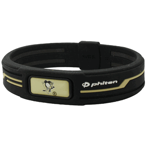 NHL Pittsburgh Penguins Phiten Titanium Bracelet- SALE