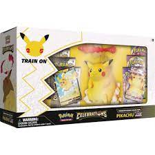 Pokemon Celebrations Pikachu VMax Collection Box (with Figure)-25th Anniversary