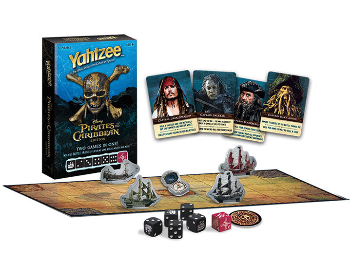 Pirates of the Caribbean Yahtzee Game