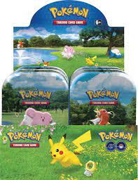 Pokemon GO Mini Tin (various art)-SEALED-price per tin