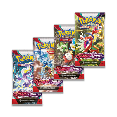 Pokemon Scarlet & Violet Booster Packs (Packs -10 cards per pack)