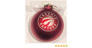 NBA Toronto Raptors Shatterproof Ornament (Black or Red)