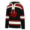 NBA Toronto Raptors 47 Brand Lacer Hoodie (black & red)