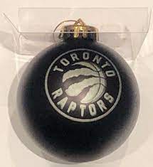 NBA Toronto Raptors Shatterproof Ornament (Black or Red)