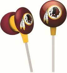 NFL Washington Redskins iHip Earphones- SALE