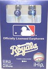 MLB Kansas City Royals iHip Earphones- SALE