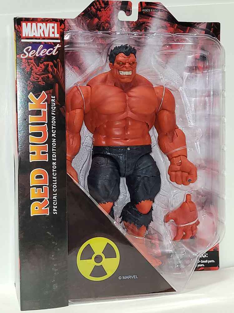 Marvel Select Red Hulk -Diamond Select Toys