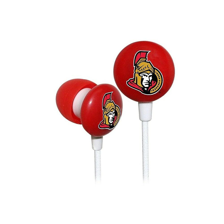 NHL Ottawa Senators iHip Slapshot Earphones- SALE