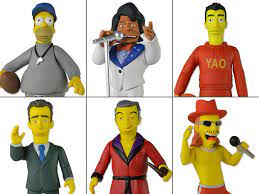 The Simpsons 25 Greatest Guest Stars - Series 1 NECA 5" Figures - Kid Rock (NEW-Sealed)