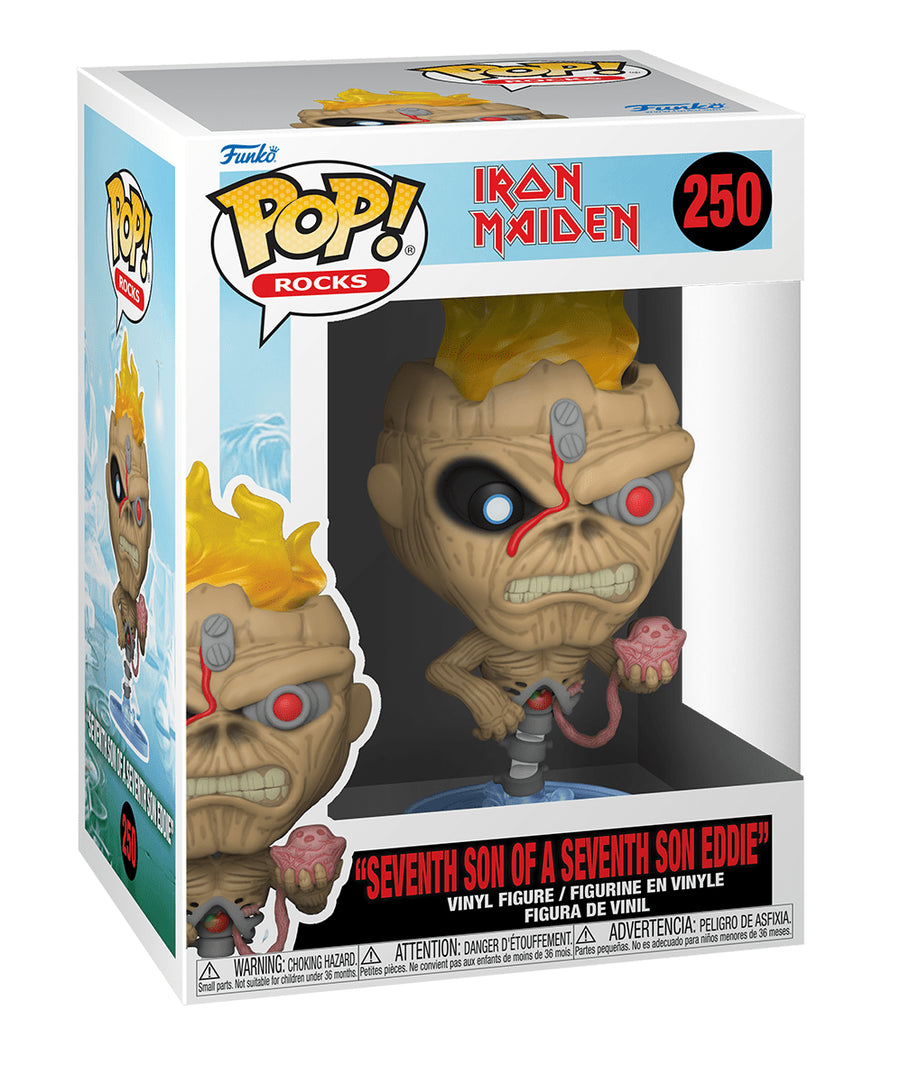 Funko POP Rocks Seventh Son of a Seventh Son Eddie #250 - Iron Maiden