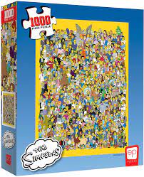 The Simpsons "Cast of Thousands" - 1000 piece puzzle