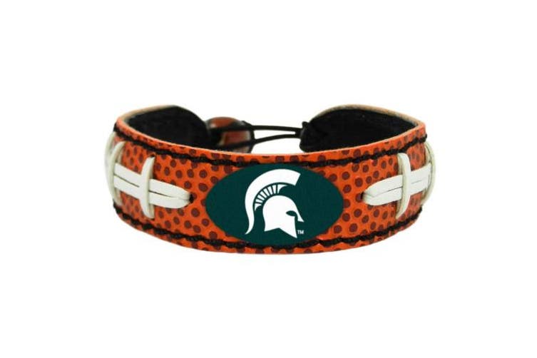 NCAA Michigan State Spartans Football Bracelet