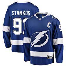 NHL Tampa Bay Lightning Fanatics Branded "Stamkos" Home Breakaway Jersey