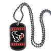 NFL Houston Texans Dog Tag Necklace