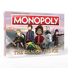 The Dragon Prince Monopoly Board Game (Netflix Series)