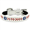 MLB Detroit Tigers Wear the Game Leather Dog Collar
